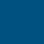 Satinized traffic blue lacquered