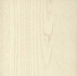 White antique lacquered ash
