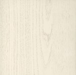 White butter waxed lacquered ash
